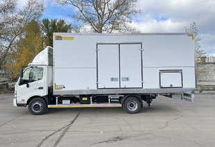 ЭВАКУАТОР HINO 300-730L СДВИЖНОЙ ФУРГОН 6,33×2,6×2,53 м